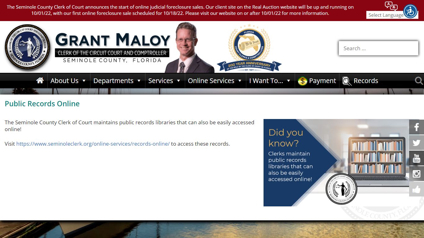 Public Records Online - Seminole County Clerk of the Circuit Court ...